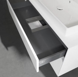 Тумба под раковину Villeroy & Boch Collaro 100х50 см ДСП белый матовый C02000MS