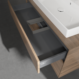 Тумба під раковину Villeroy & Boch Collaro 100х50 см ДСП дуб аризона C02000VH