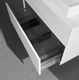 Тумба під раковину Villeroy&Boch Collaro 100х50 см ДСП біле дерево C02000E8