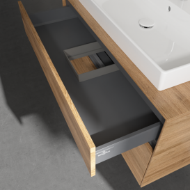 Тумба під раковину Villeroy & Boch Collaro 100х50 см ДСП дуб канзас C02000RH