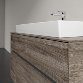 Тумба под раковину Villeroy & Boch Collaro 100х50 см ДСП каменный дуб C02000RK