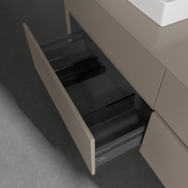 Тумба под раковину Villeroy & Boch Collaro 160х50 см ДСП трюфель серый C02100VG