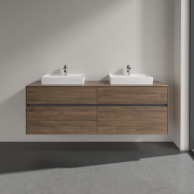 Тумба под раковину Villeroy & Boch Collaro 160х50 см ДСП дуб аризона C02100VH