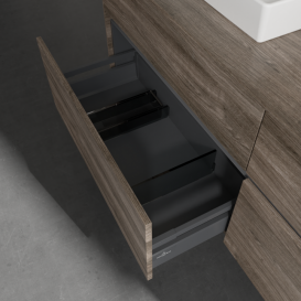 Тумба під раковину Villeroy & Boch Collaro 160х50 см ДСП кам'яний дуб C02100RK