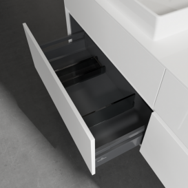 Тумба під раковину Villeroy&Boch Collaro 160х50 см ДСП білий матовий C02200MS