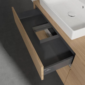 Тумба під раковину Villeroy&Boch Collaro 160х50 см ДСП північний дуб C02200VJ