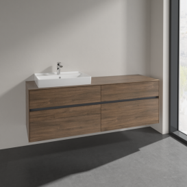 Тумба під раковину Villeroy & Boch Collaro 160х50 см ДСП дуб аризона C02200VH