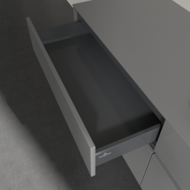 Тумба під раковину Villeroy&Boch Collaro 160х50 см МДФ глянсовий сірий C02300FP