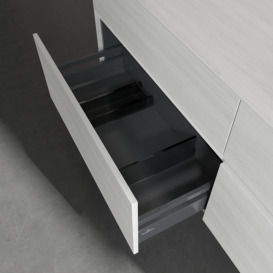 Тумба під раковину Villeroy&Boch Collaro 160х50 см ДСП біле дерево C02300E8