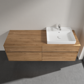 Тумба под раковину Villeroy & Boch Collaro 160х50 см ДСП дуб канзас C02300RH