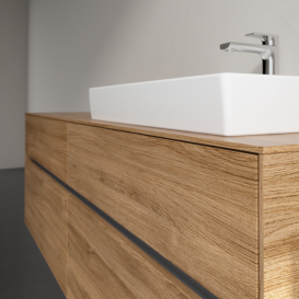 Тумба под раковину Villeroy & Boch Collaro 160х50 см ДСП дуб канзас C02300RH