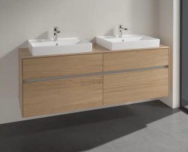 Тумба під раковину Villeroy&Boch Collaro 160х50 см ДСП північний дуб C02400VJ