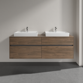 Тумба під раковину Villeroy & Boch Collaro 160х50 см ДСП дуб аризона C02400VH