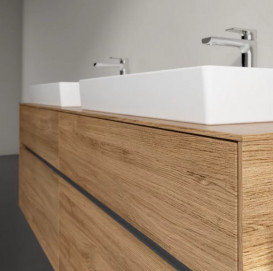 Тумба під раковину Villeroy & Boch Collaro 160х50 см ДСП дуб канзас C02400RH