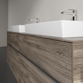 Тумба под раковину Villeroy & Boch Collaro 160х50 см ДСП каменный дуб C02400RK