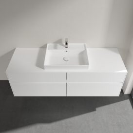 Тумба под раковину Villeroy & Boch Collaro 160х50 см ДСП белый матовый C02500MS