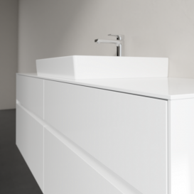 Тумба под раковину Villeroy & Boch Collaro 160х50 см ДСП белый матовый C02500MS