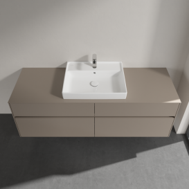 Тумба под раковину Villeroy & Boch Collaro 160х50 см ДСП трюфель серый C02500VG