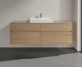 Тумба под раковину Villeroy & Boch Collaro 160х50 см ДСП северный дуб C02500VJ