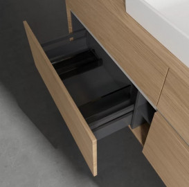 Тумба под раковину Villeroy & Boch Collaro 160х50 см ДСП северный дуб C02500VJ