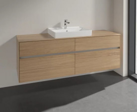 Тумба под раковину Villeroy & Boch Collaro 160х50 см ДСП северный дуб C02500VJ