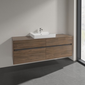 Тумба під раковину Villeroy & Boch Collaro 160х50 см ДСП дуб аризона C02500VH