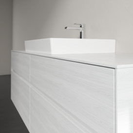 Тумба под раковину Villeroy & Boch Collaro 160х50 см ДСП белое дерево C02500E8