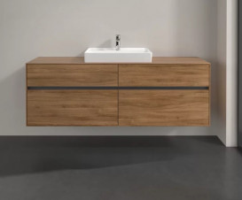 Тумба под раковину Villeroy & Boch Collaro 160х50 см ДСП дуб канзас C02500RH