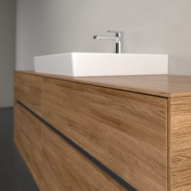 Тумба под раковину Villeroy & Boch Collaro 160х50 см ДСП дуб канзас C02500RH