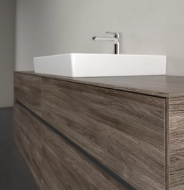 Тумба под раковину Villeroy & Boch Collaro 160х50 см ДСП каменный дуб C02500RK