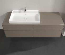 Тумба под раковину Villeroy & Boch Collaro 160х50 см ДСП трюфель серый C02600VG