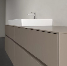 Тумба под раковину Villeroy & Boch Collaro 160х50 см ДСП трюфель серый C02600VG