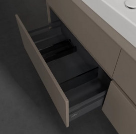 Тумба под раковину Villeroy & Boch Collaro 160х50 см ДСП трюфель серый C02600VG