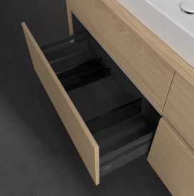 Тумба під раковину Villeroy&Boch Collaro 160х50 см ДСП північний дуб C02600VJ