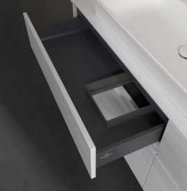 Тумба под раковину Villeroy & Boch Collaro 160х50 см ДСП белое дерево C02600E8