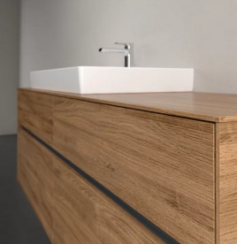 Тумба під раковину Villeroy & Boch Collaro 160х50 см ДСП дуб канзас C02600RH