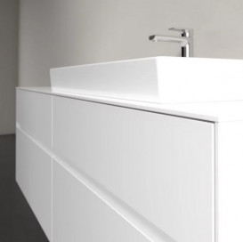 Тумба под раковину Villeroy & Boch Collaro 160х50 см ДСП белый матовый C02700MS