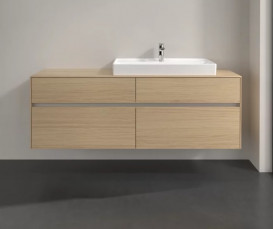 Тумба под раковину Villeroy & Boch Collaro 160х50 см ДСП северный дуб  C02700VJ