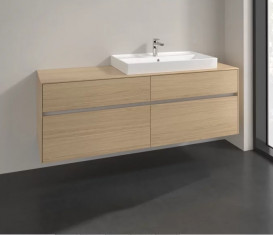 Тумба под раковину Villeroy & Boch Collaro 160х50 см ДСП северный дуб  C02700VJ