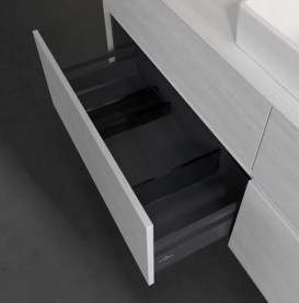 Тумба під раковину Villeroy&Boch Collaro 160х50 см ДСП біле дерево C02700E8