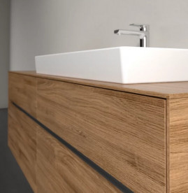 Тумба під раковину Villeroy & Boch Collaro 160х50 см ДСП дуб канзас C02700RH