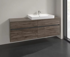 Тумба под раковину Villeroy & Boch Collaro 160х50 см ДСП каменный дуб C02700RK