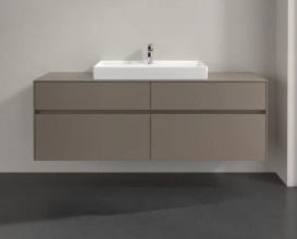 Тумба под раковину Villeroy & Boch Collaro 160х50 см ДСП трюфель серый C02800VG