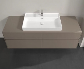 Тумба под раковину Villeroy & Boch Collaro 160х50 см ДСП трюфель серый C02800VG