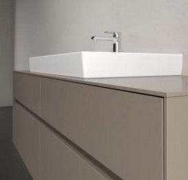 Тумба под раковину Villeroy & Boch Collaro 160х50 см ДСП трюфель серый C02800VG