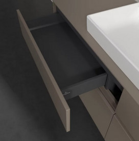 Тумба под раковину Villeroy & Boch Collaro 160х50 см ДСП трюфель серый C02800VG