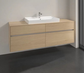 Тумба під раковину Villeroy&Boch Collaro 160х50 см ДСП північний дуб C02800VJ