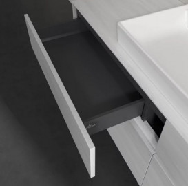 Тумба под раковину Villeroy & Boch Collaro 160х50 см ДСП белое дерево C02800E8