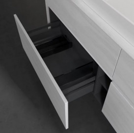 Тумба под раковину Villeroy & Boch Collaro 160х50 см ДСП белое дерево C02800E8