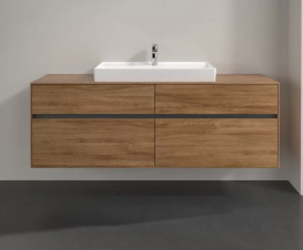 Тумба под раковину Villeroy & Boch Collaro 160х50 см ДСП дуб канзас C02800RH